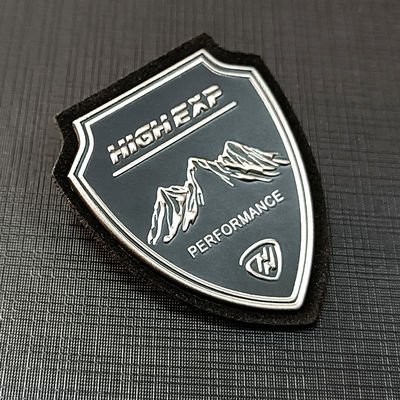 La ropa Logo Patches High Frequency Soft grabó en relieve el remiendo de la insignia 3D Tpu para la ropa