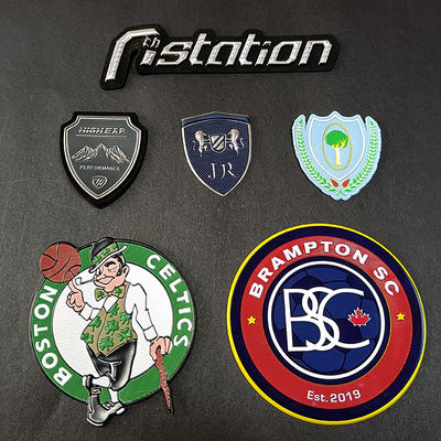 La ropa Logo Patches High Frequency Soft grabó en relieve el remiendo de la insignia 3D Tpu para la ropa