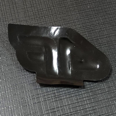 La impresión de soldadura cose en las insignias reflexivas grabadas en relieve de 3D que planchan TPU para la ropa