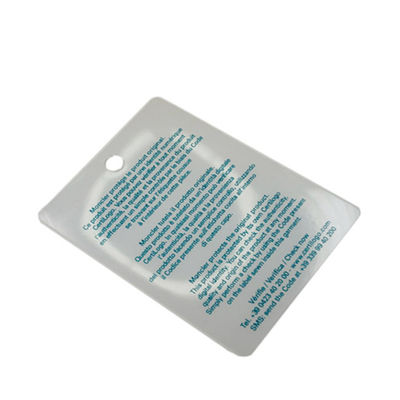 Ropa de papel de encargo al por mayor de Logo Swing Hang Tag For