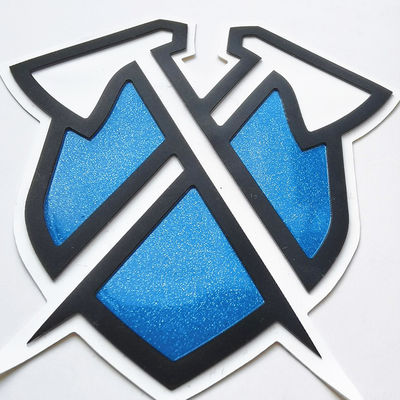 El logotipo de sellado caliente 3D de las etiquetas de la ropa de la impresión de pantalla grabó en relieve el silicón que imprimía la etiqueta de la película de la transferencia