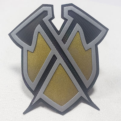 3d aumentó la etiqueta de Logo Silicone Heat Transfer Clothing de la marca del efecto para la camiseta