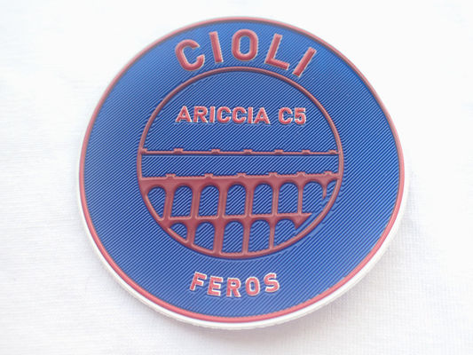 Remiendos de encargo de la transferencia de calor 3D Logo Embossed TPU de la impresión de pantalla de seda