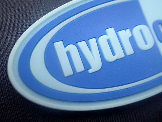 El PVC suave de encargo de la marca etiqueta a Logo Patch de goma lavable
