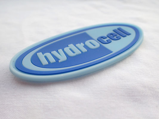 El PVC suave de encargo de la marca etiqueta a Logo Patch de goma lavable