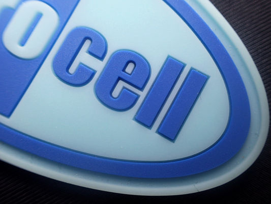 El PVC suave de encargo de la marca etiqueta a Logo Patch de goma lavable