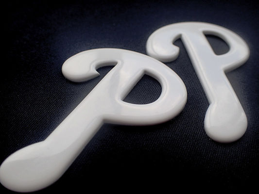 El hockey shinny y 3D blanco aumentaron la transferencia de calor de TPU remienda diseño modificado para requisitos particulares