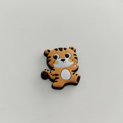 Ropa 3D Logo Plastic Custom Silicone Patches para la ropa