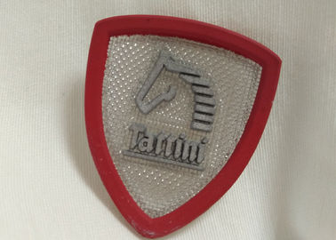 El logotipo de goma de encargo remienda la insignia del silicón para el desgaste al aire libre/los zapatos/los bolsos