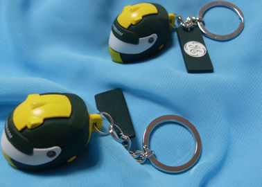 Regalos promocionales personalizados llavero 100% del silicón de moda