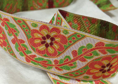 El diseño de la moda imprimió los accesorios tejidos algodón rayado de la ropa de la cinta