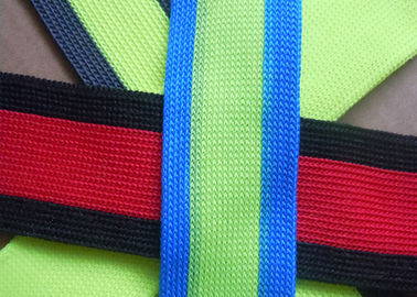 Eco - cinta no elástico amistosa, correa de nylon reflexiva colorida de las correas