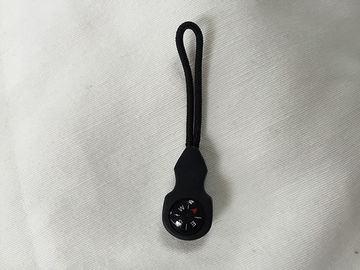 Auto de goma del tirador de la cremallera del negro al aire libre de la mochila - función de cerradura