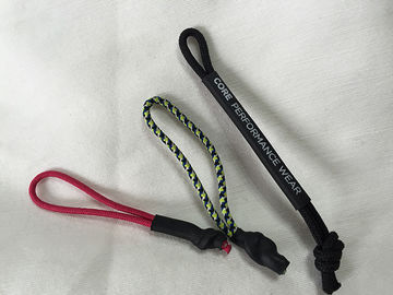Tirador de goma de la cremallera de la secuencia de nylon durable para el resbalador de la cremallera de la cerradura auto