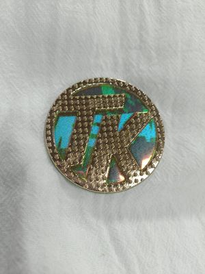 Etiqueta de transferencia de calor TPU de Holograma Arco iris OEM personalizado para prendas de vestir