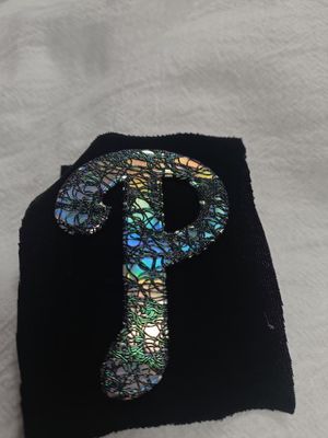 Holograma Rainbow TPU personalizado OEM confección Sinfonía TPU insignia