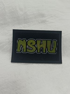 OEKOTEX Logotipo grabado Parches lavables Parches personalizados negociables