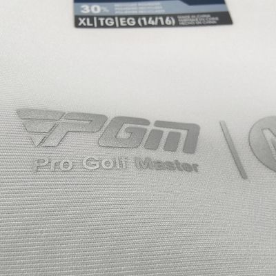 Etiquetas de película de impresión de transferencia de calor con tinta reflectante personalizada para camisetas de ropa deportiva