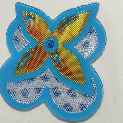 Coser en personalizado Phantonm efecto de color Hologra Fancy TPU Parches suaves