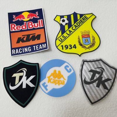 Parches de silicona 3D suaves con logotipo en relieve personalizados y ecológicos, parches de silicona personalizados para ropa