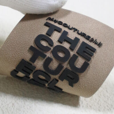 Etiqueta de impresión de silicona espumada en microfibra