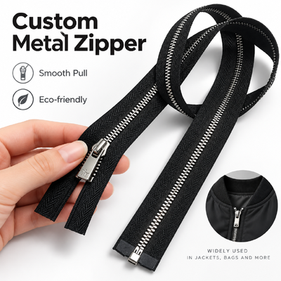 Cerraduras metálicas personalizadas con bloqueo automático y tiradores de logotipo para chaquetas bolsas y accesorios de ropa