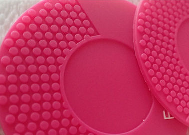 Remiendos suaves rojos del PVC de Rose para el remiendo del instrumento/suavemente del silicón de la cara que se lava