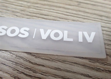 Forme el hierro 3d en el remiendo de goma del pvc de la aduana del paño suave del remiendo del silicón de la insignia