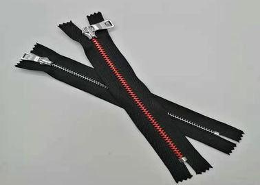 Forma redonda del metal de la cremallera de aluminio de los dientes para el bolso y Garmant