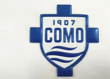 La aduana imprimió los remiendos suaves grabados en relieve de las etiquetas TPU del logotipo para la ropa de deportes