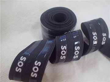 Correas elásticos de la deformación del telar jacquar brillante no- del color para los accesorios de los sombreros