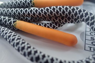 Cordón no elástico del artículo con las conclusiones para la chaqueta, zapatos, bolsos del silicón de Matt
