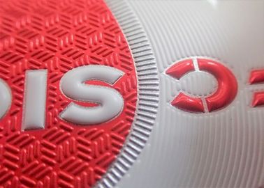 El hierro suave en TPU Badges la transferencia de calor grabada en relieve 3D de seda del logotipo de la impresión de pantalla