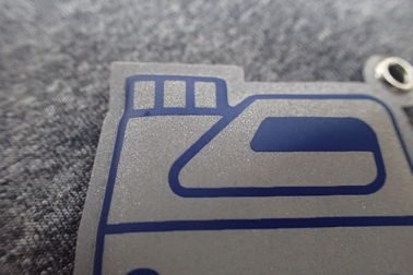 Llavero promocional grabado en relieve forma de encargo del regalo TPU del llavero del gas TUP del logotipo de la impresión