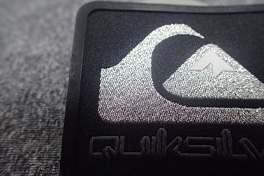 El algodón BV de la impresión de la pantalla del silicio cuenta un cuento cose etiquetas