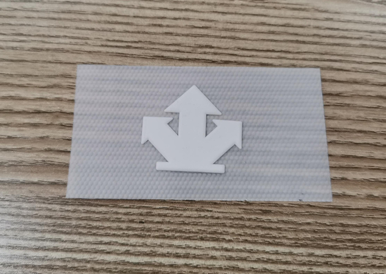Etiqueta modificada para requisitos particulares del silicón de la transferencia de calor del diseño 3D para la ropa